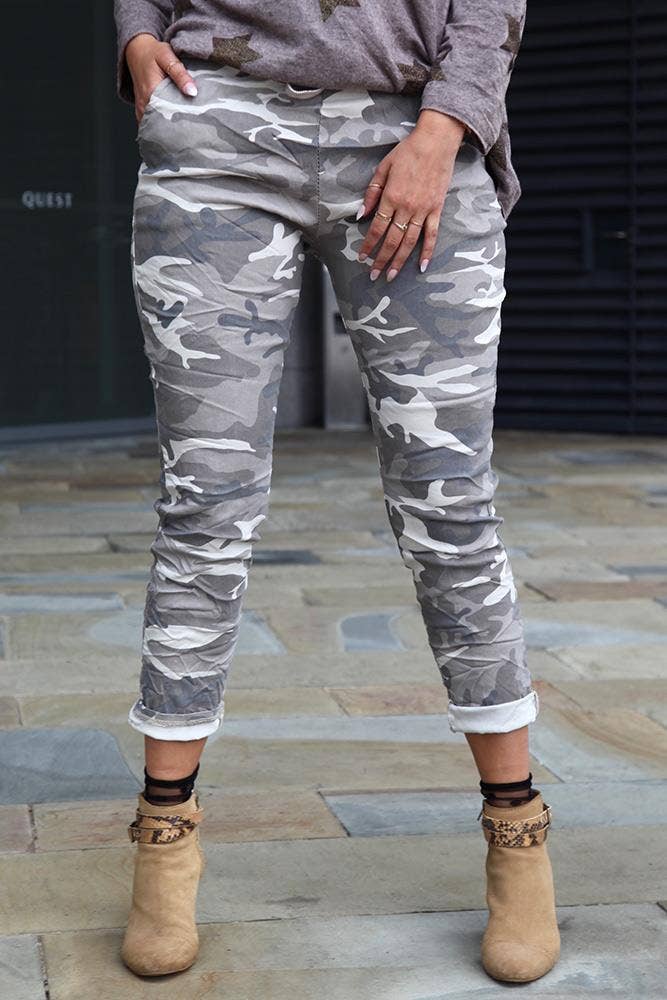Wholesale shopping – wholesale Pants – Women's – Camouflage Printed Magic Pant4