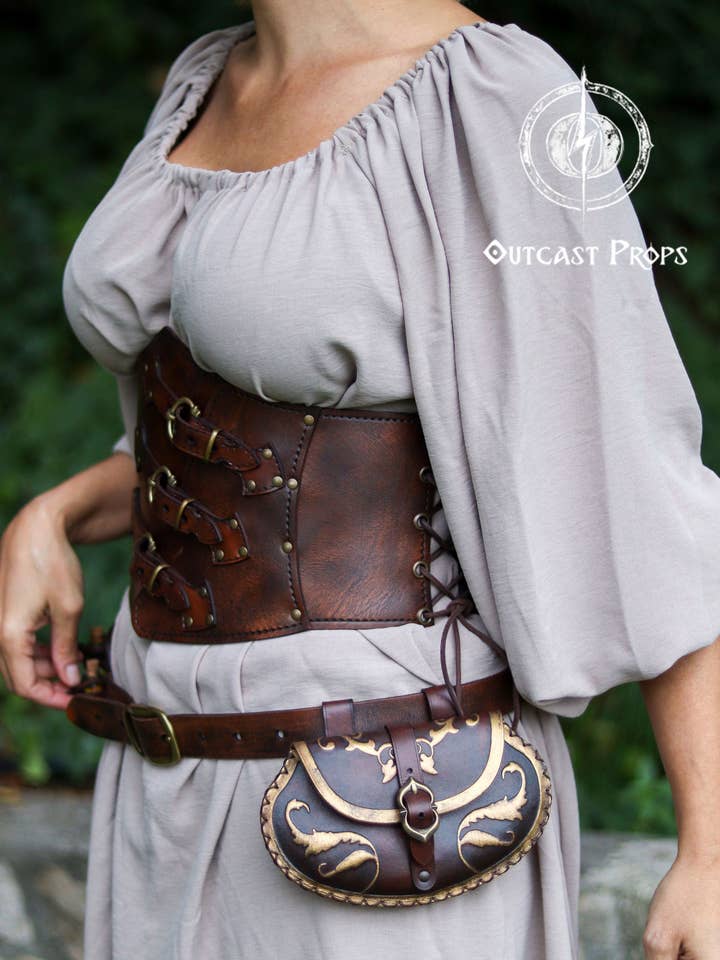 Bolso de Pera Floral de Cuero para venta al por mayor de Outcast Props