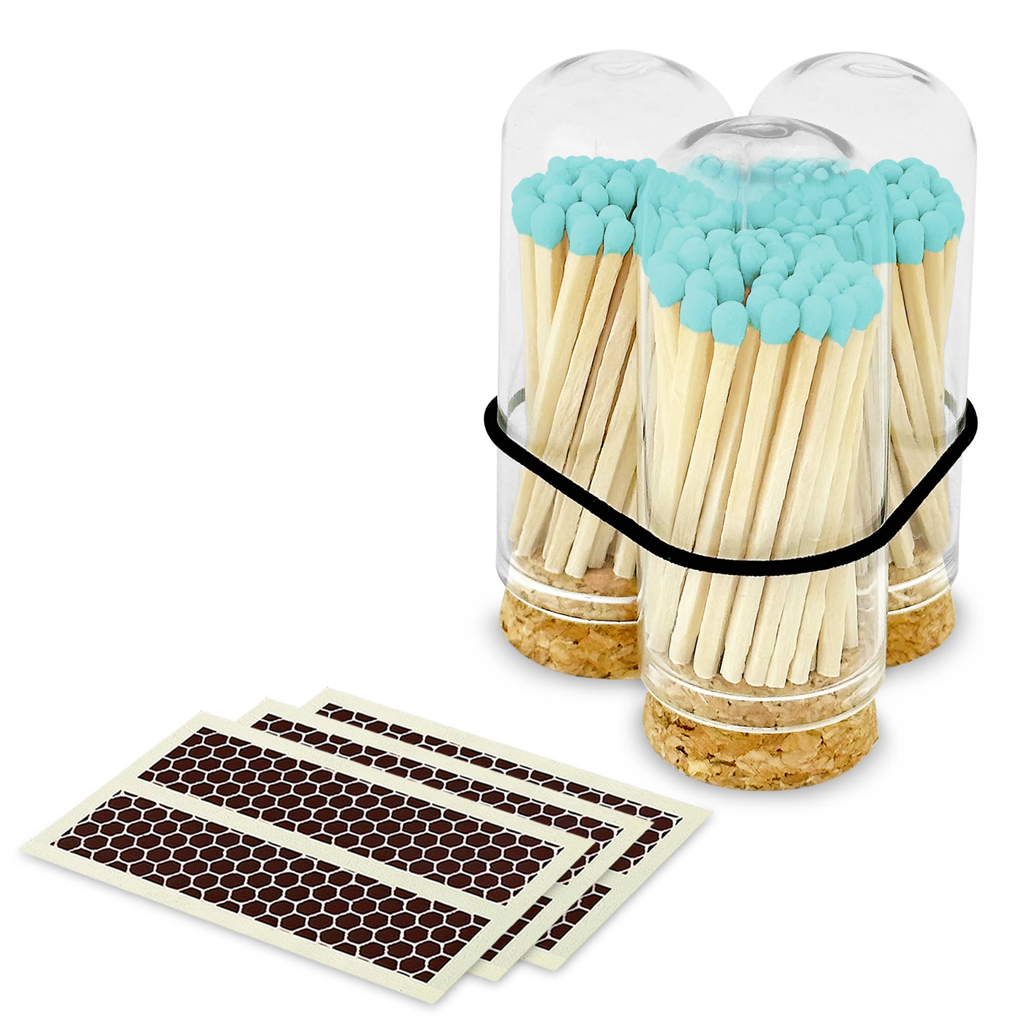 Thankful Greetings – wholesale Tändsticka – 2" Matches + Mini Cloche - Färger efter eget val + Strikers22