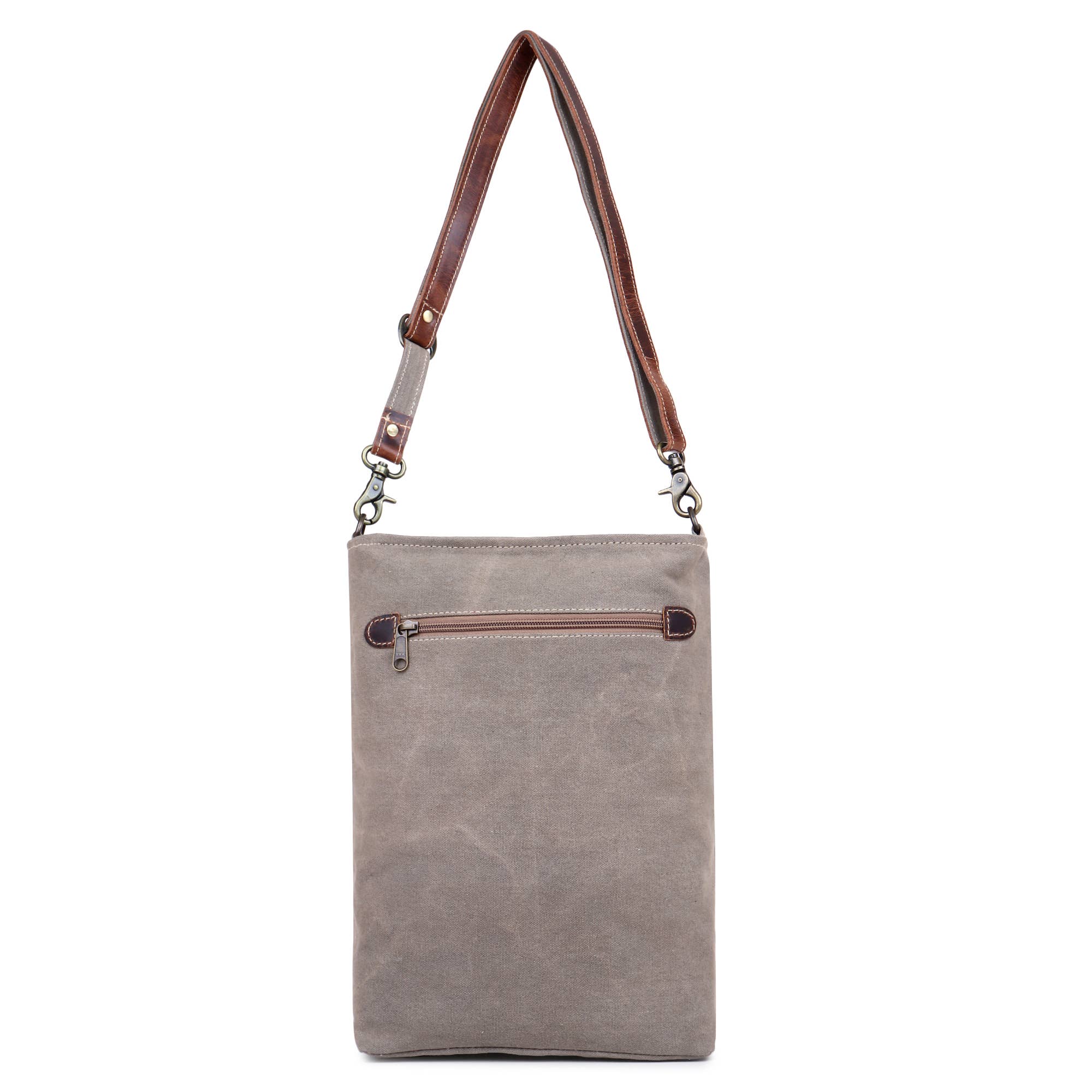 Sixtease Bags USA - Wholesale Shoulder Bag - Women's - Canvas & Leather Women's Shoulder Bag - Spring Leaves3
