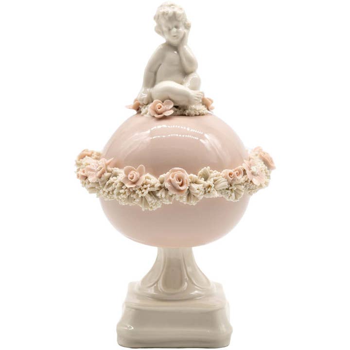Perfumer handmade in Fine Porcelain in Italy for wholesale by REAL FABBRICA DI CAPODIMONTE S.r.l.