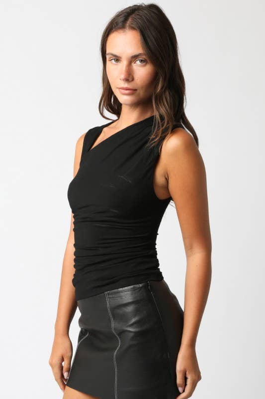 Olivaceous - Wholesale Knit Top - Women's - Mia Knit Top1