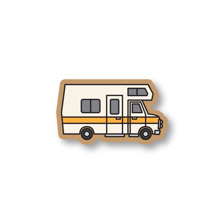 Wild North Co - Wholesale Sticker - Retro RV Sticker