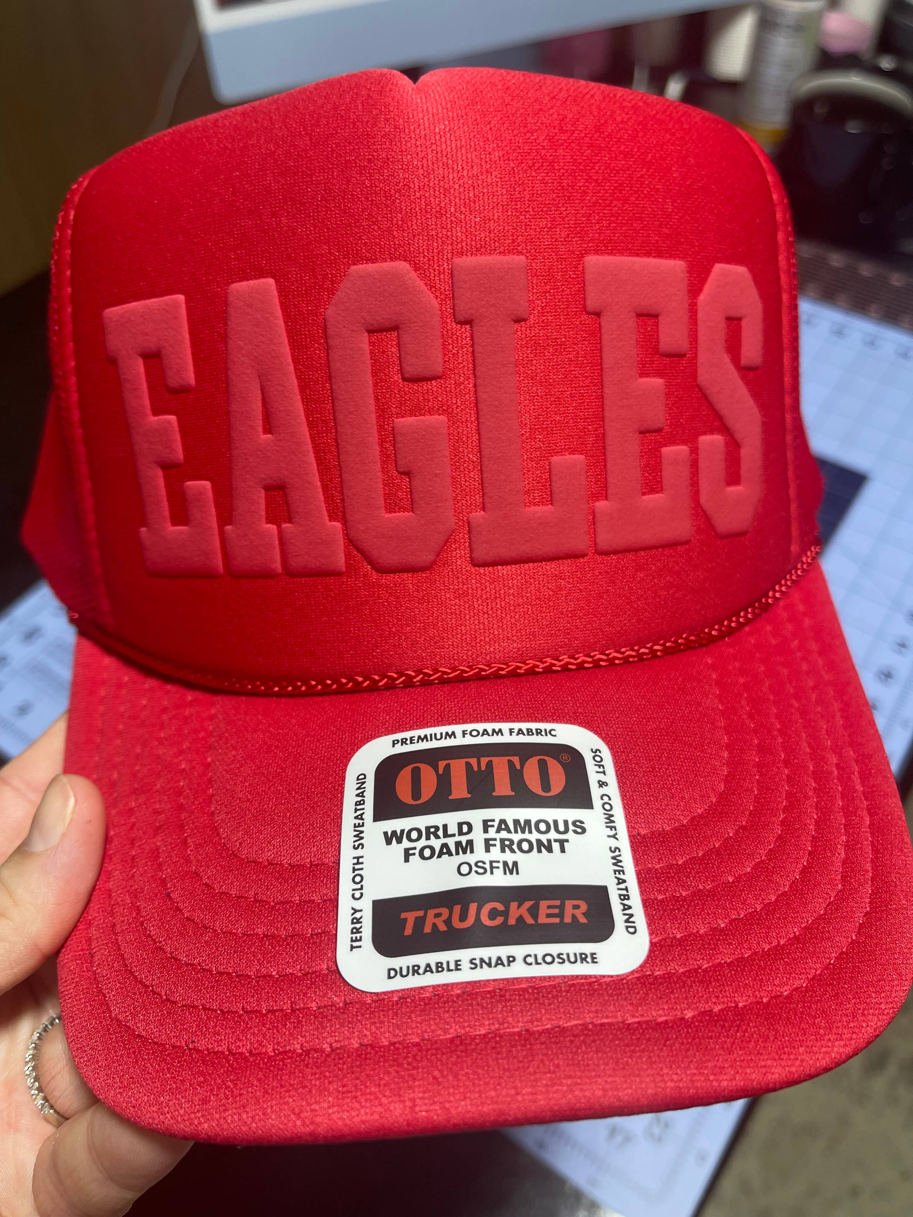 Happi Style – boné - Unissexo por atacado – Chapéu Puff Ink Trucker Personalizável1