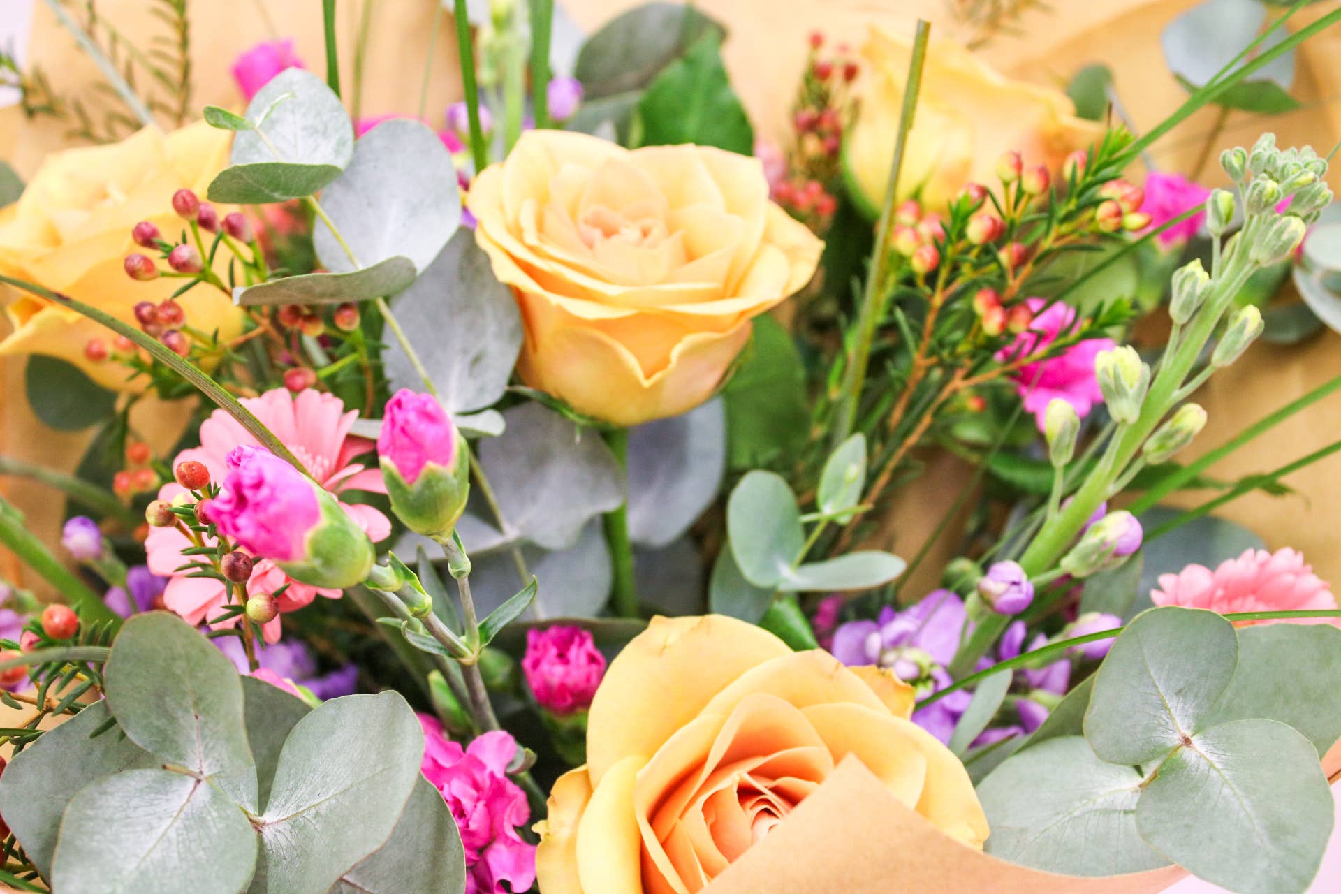 Wildestdreams.flowers - Wholesale Fresh Cut Flowers - Pastel Fresh Flower Bouquet  Soft & Elegant Florist’s Choice1