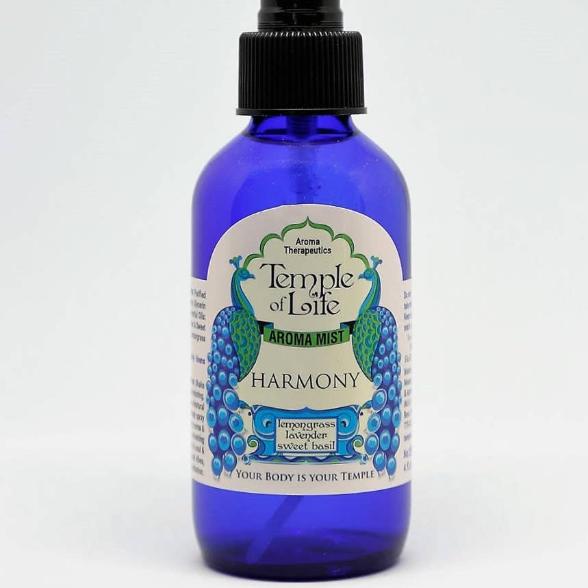 Temple of Life Oils & Perfumes - Wholesale Aromatherapy Mist - Aroma Mist | Harmony | Lavender + Lemongrass | Relaxing0