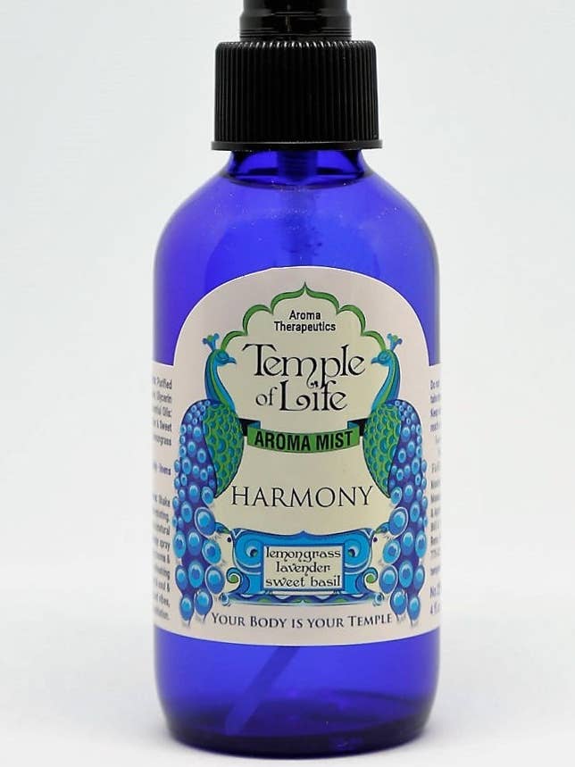 Brume d'arôme | Harmonie | Lavande + Citronnelle | Relaxant pour la vente par Temple of Life Oils & Perfumes