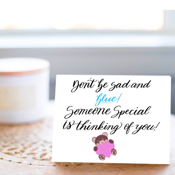 Someone Special is Thinking of You Greeting Cards for wholesale by The Lettering Journey
