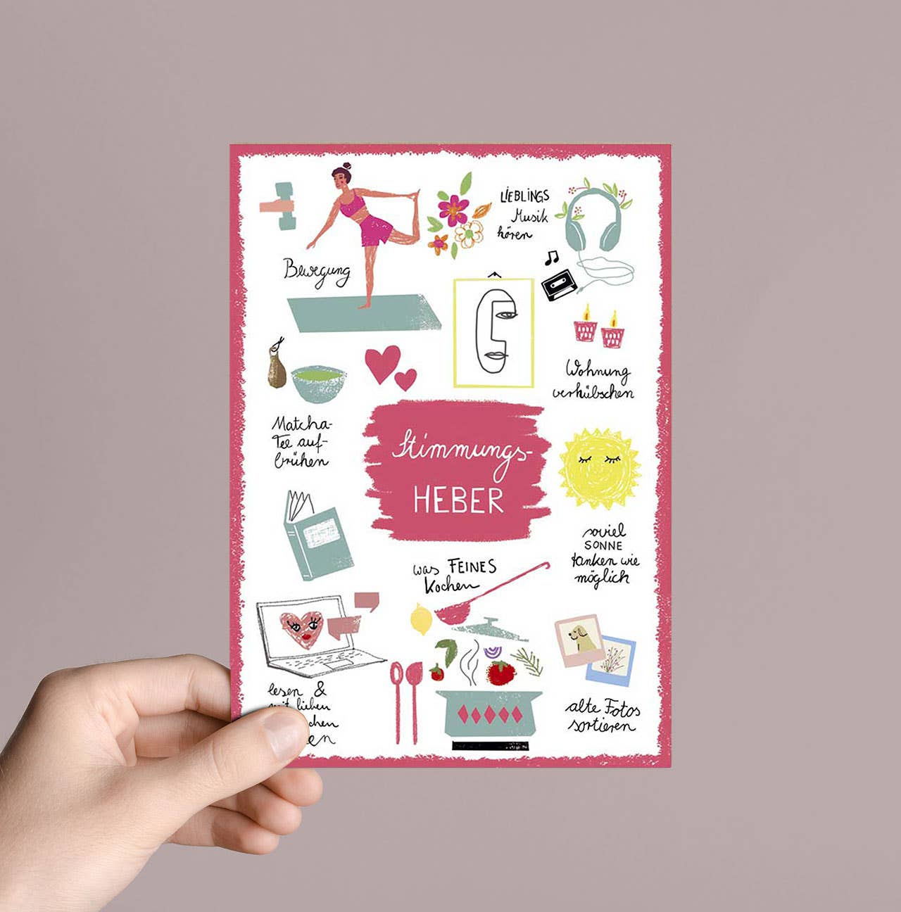 Fritzante - Wholesale Postcard - mood lifter2