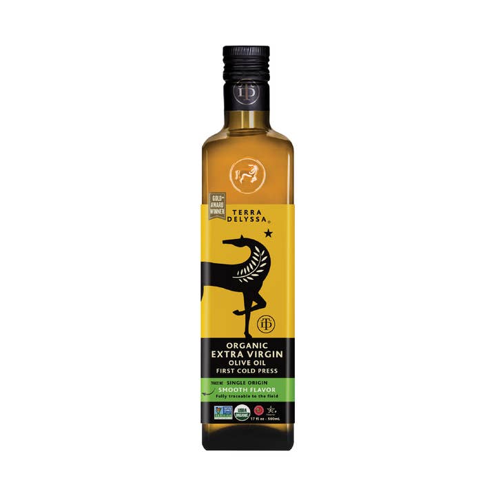 Terra Delyssa Organic Extra Virgin Olive Oil 500 mL for wholesale by Terra Delyssa