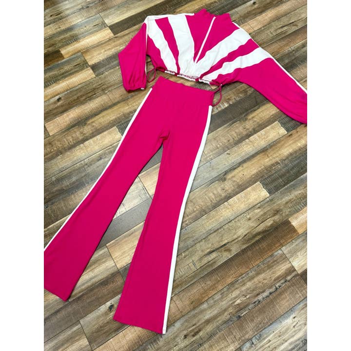 Crop Top and Maching Pant Set for wholesale by DORCAS