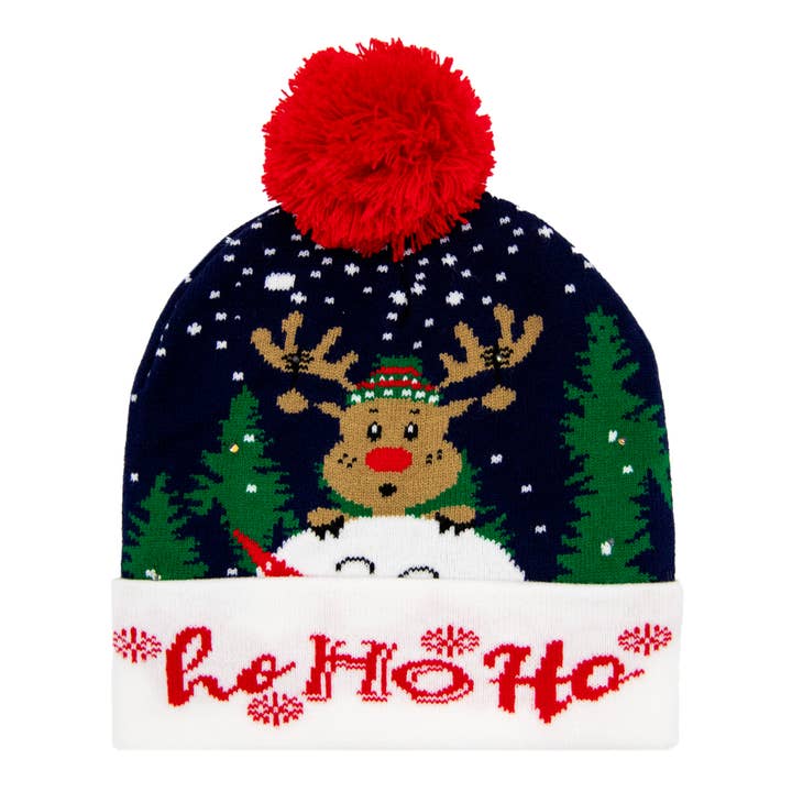High Desert Gear - Wholesale Beanie - Women's - Christmas Ugly Sweater Hat11