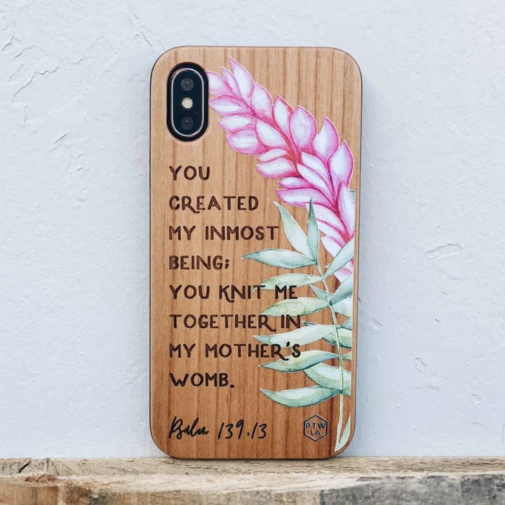 LE305 - YOU CREATED MY INMOST BEING - Special Edition Wood for wholesale by Prone To Wander LA