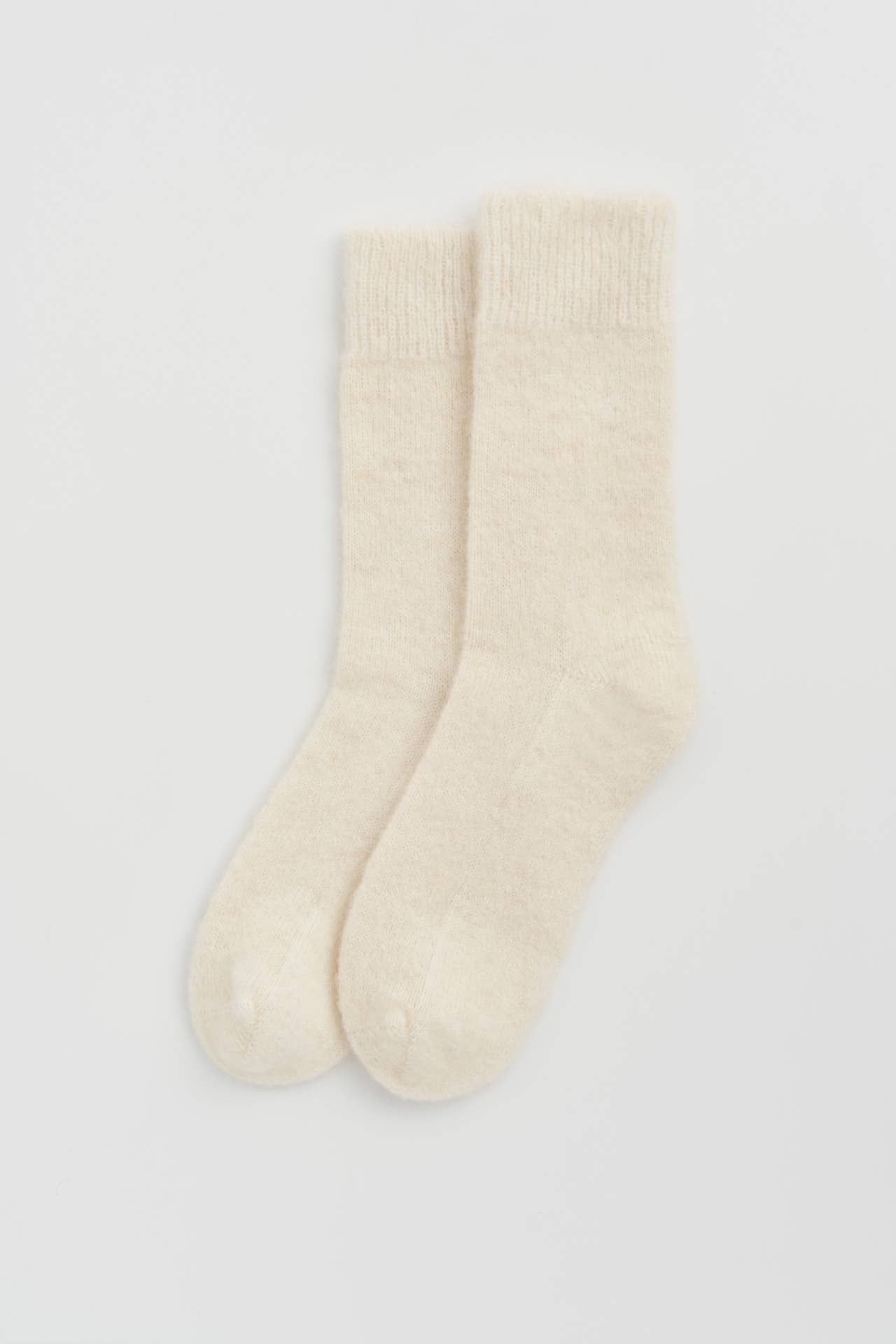 Pairs Socks - Wholesale Socks - Unisex - Clotted Cream Ultra Soft Alpaca Bed Socks