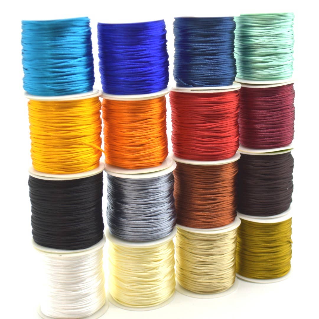 Oriental Direct Craft Supplies - Wholesale Craft Supplies - Nylon Cord for Jewellery Making, 1.5mm, 70m Spool25