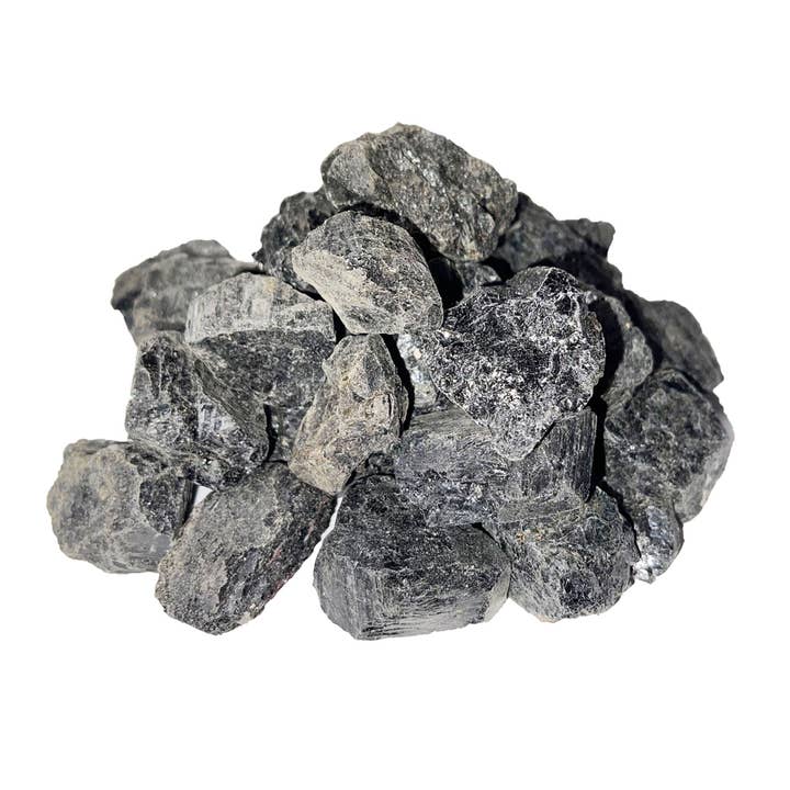 France Mineraux - Vente Pierre et cristal de spiritualité - Pierres brutes Tourmaline noire - 1Kg