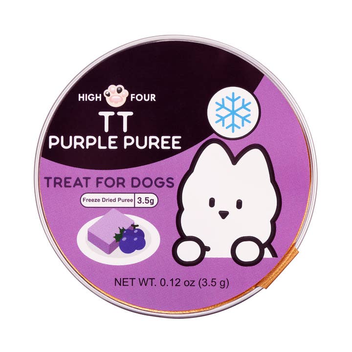 Hoch Vier TT Wohltuendes Lila Püree für Hunde für den Großhandel von HIGH FOUR