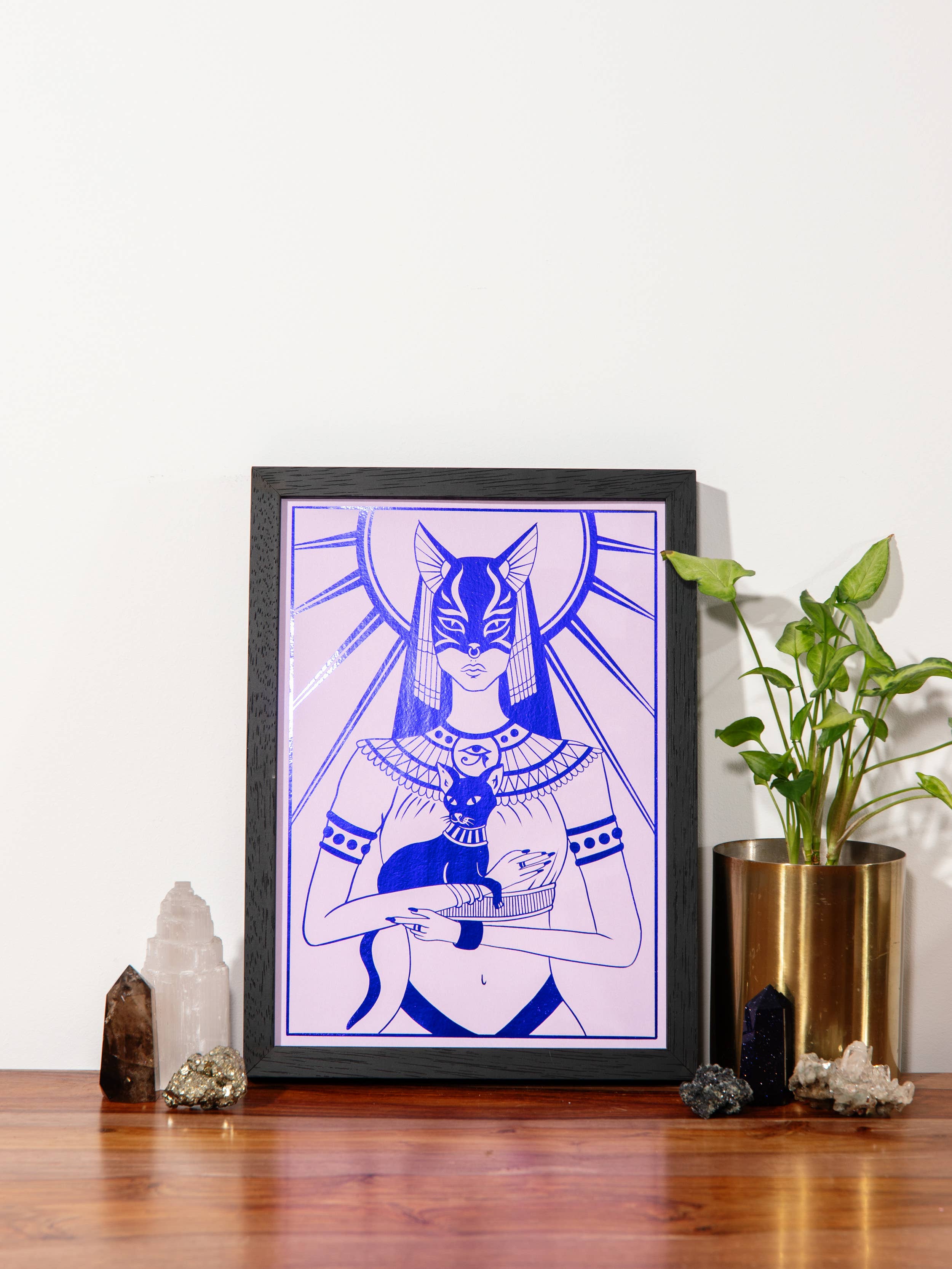 The Moon Et Tu - Wholesale Art print - Bestat - Goddess of Protection2