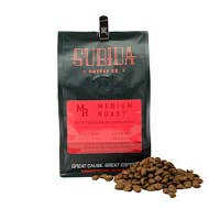 Sachet de 12 oz, café de grains entiers, rôti moyen pour la vente par Subida Coffee Co.