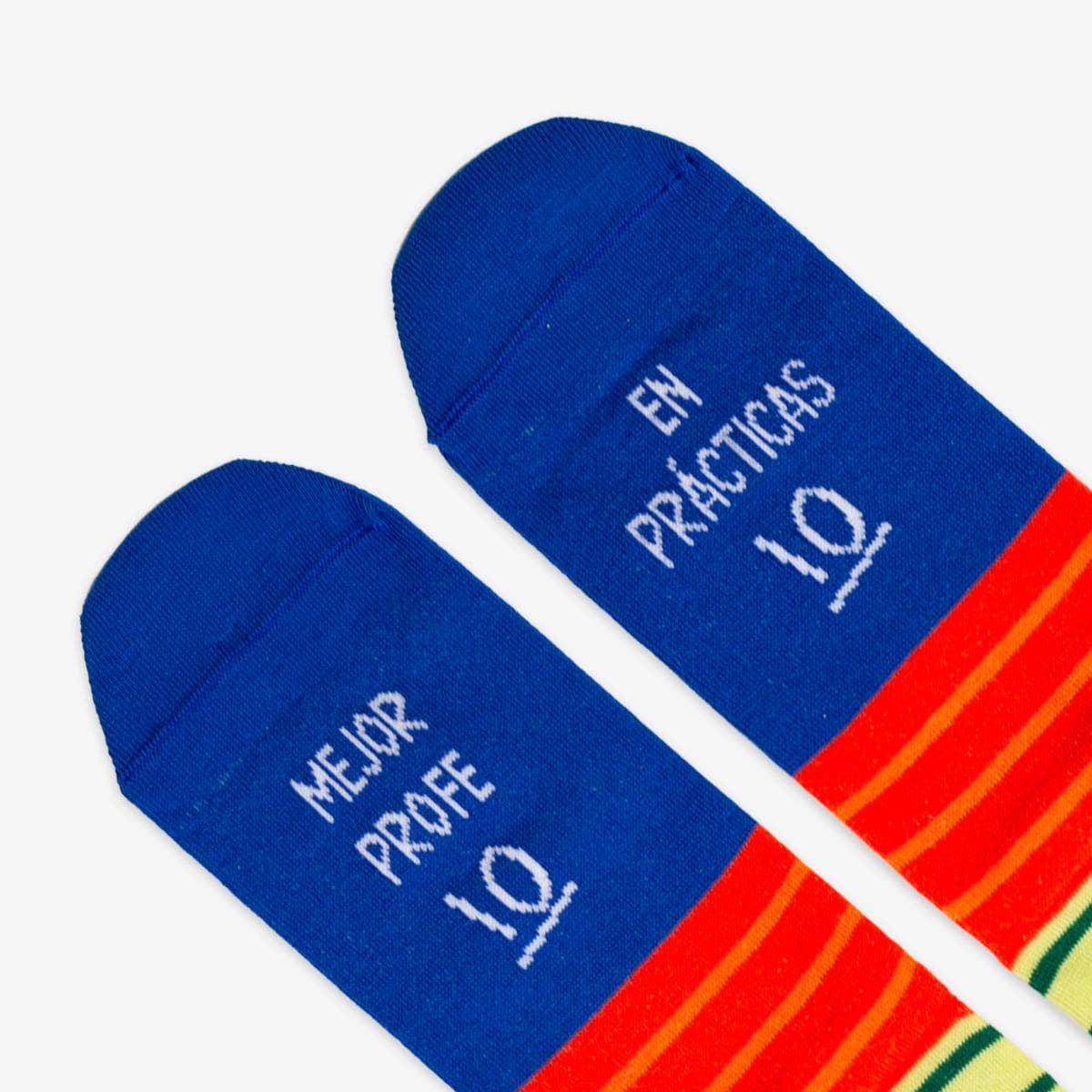 UO - Venta al por mayor Calcetines - Unisex - Calcetines "Mejor Profe En Prácticas"2