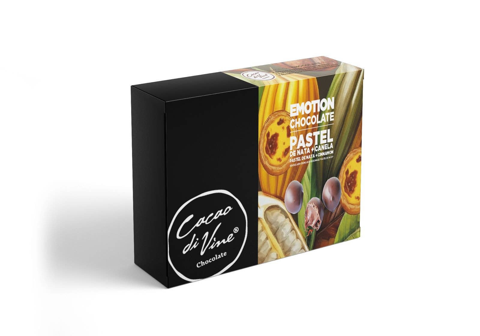 Cacao di Vine Chocolate - Wholesale Chocolate Box - Emotion Box 8 - Cream Cake Chocolates 110g