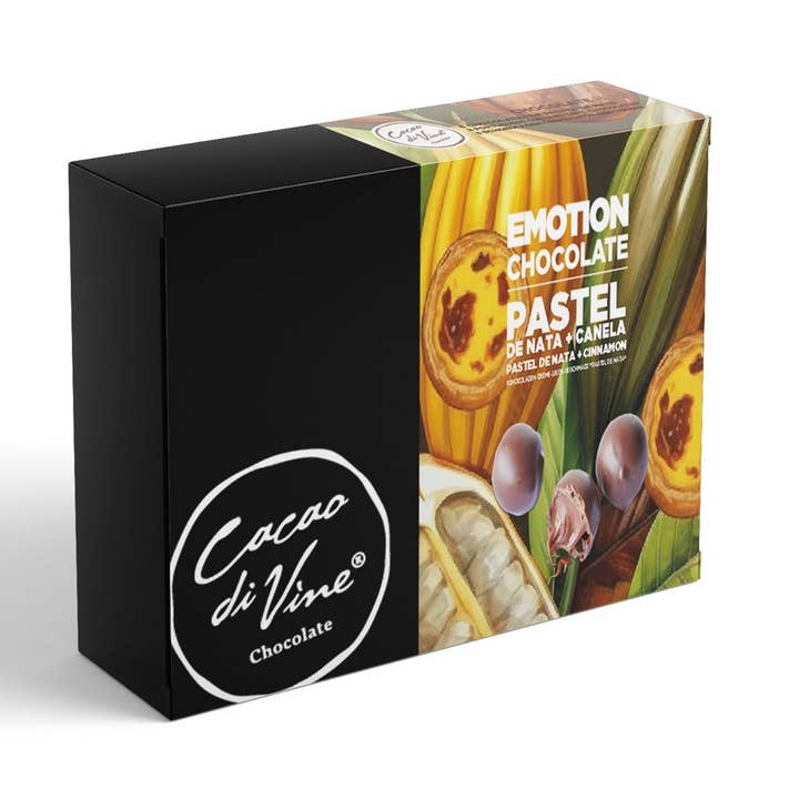Emotion Box 8 - Cream Cake Chocolates 110g for wholesale by Cacao di Vine Chocolate
