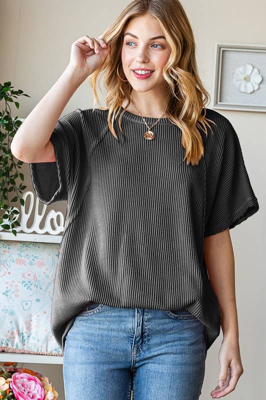 HEIMISH – Engroshandel Tunika - Dame – ET7518-10 MASSIV URBAN RIBBET TOP13