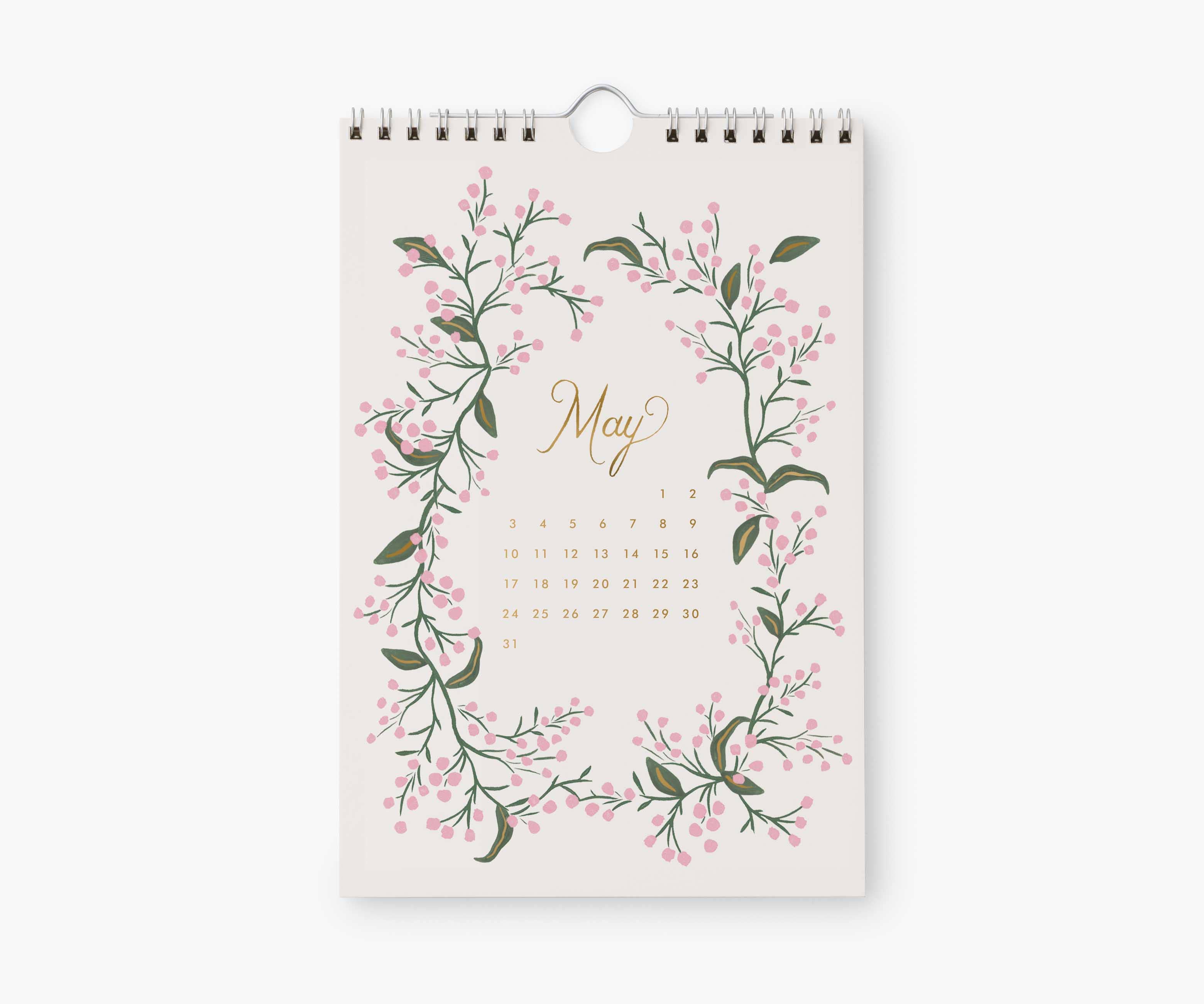 Rifle Paper Co. - Wholesale Calendar - 2026 Strawberry Fields Kitchen Calendar (6x9)5