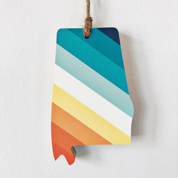 Hemlock & Heather - Wholesale Ornament - '76 Stripes State Ornaments