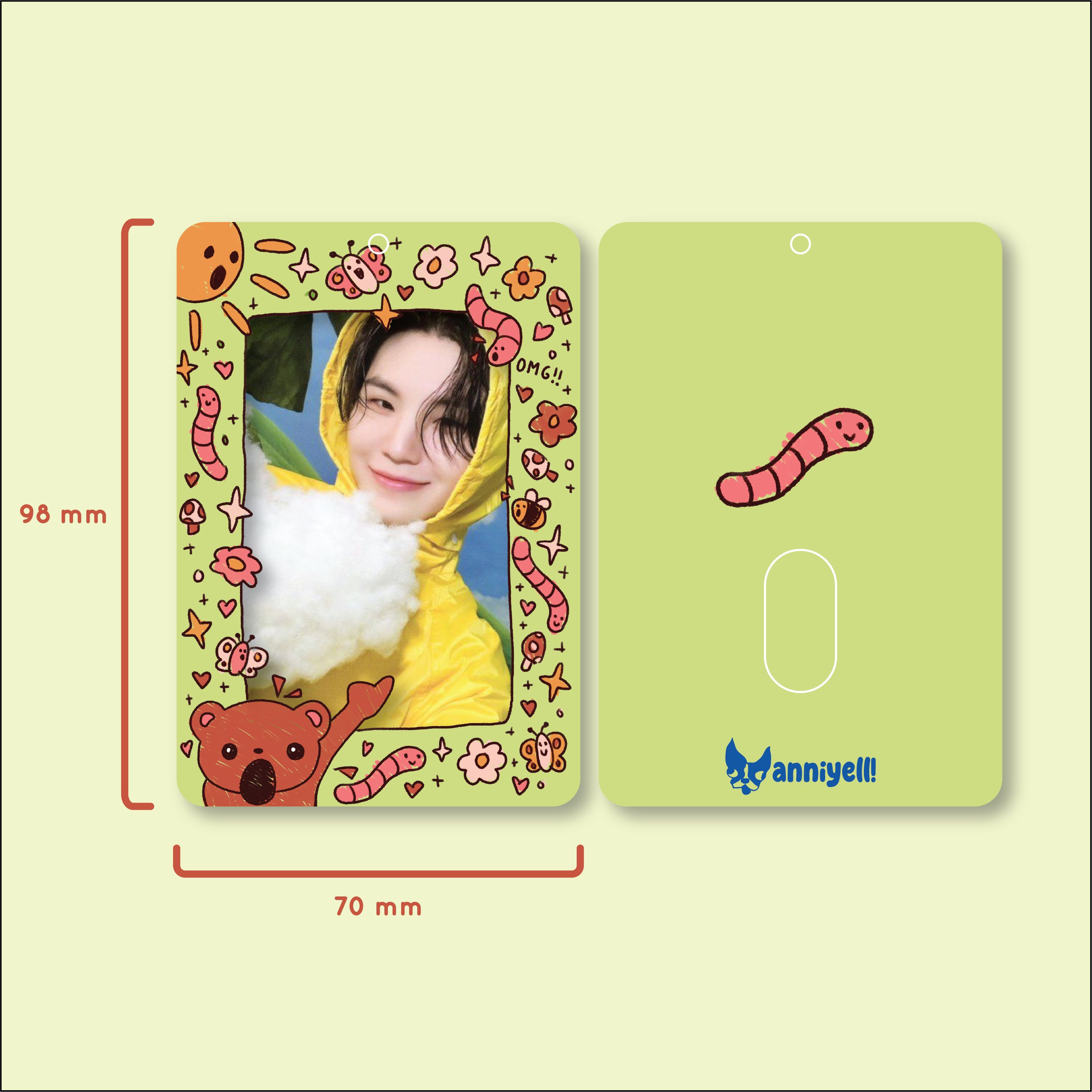 anniyell - Wholesale Card Holder - Women's - OMG! Acrylic Photocard Holder4