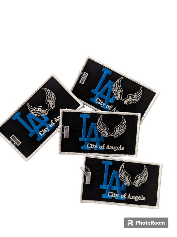 LA City of 👼 Angels Luggage Tag for wholesale by FUNNYBAGTAGS by Cukiegirl