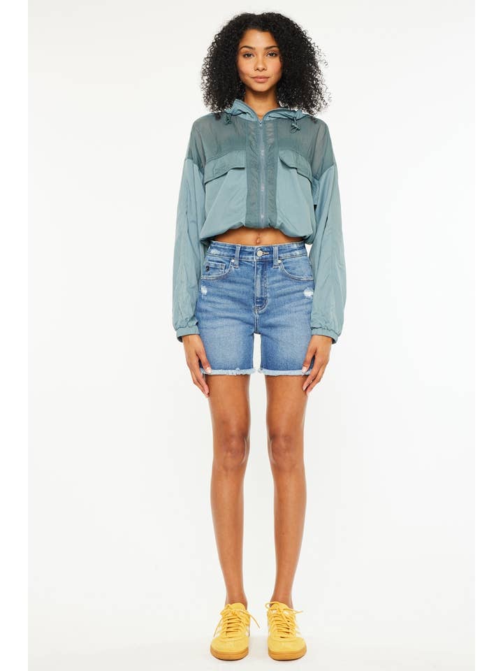 MEDIUM OPEN PACK HIGH RISE SHORTS-KC9430M for wholesale on Faire