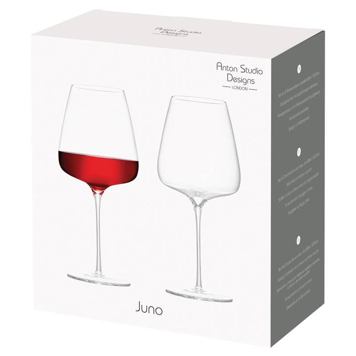 The DRH Collection BV - Wholesale Wine Glass - Set of 2 Juno Wine Glasses - Red Wine2