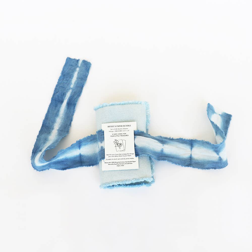 Craft Boat - Wholesale Sketchbook/Sketchpad - INDIGO ARTIST'S PAPER BUNDLE WITH CANVAS WRAP0