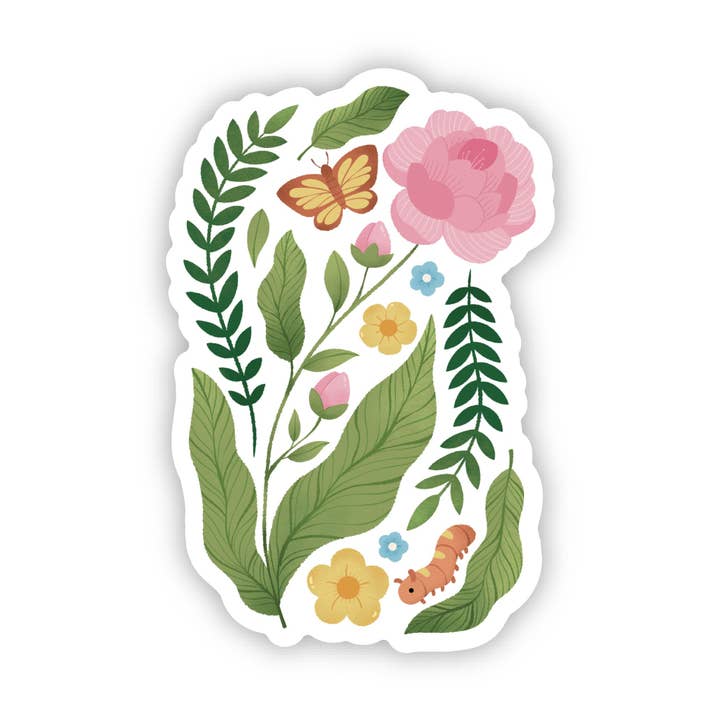 Big Moods - Wholesale Sticker - Flowers & Nature Illustration Sticker