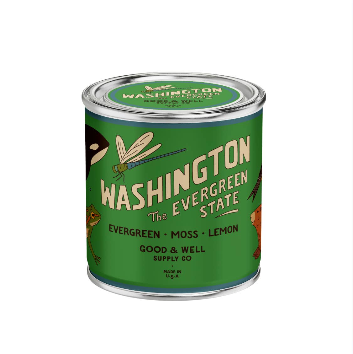 Good & Well Supply Co. - Wholesale Jar/Filled Candle - Washington State Soy Candle