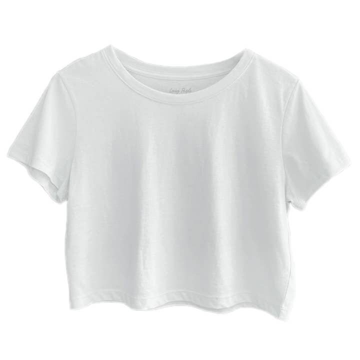LOVING PEOPLE - Wholesale T-Shirt - Women's - Premium cotton cropped tees2