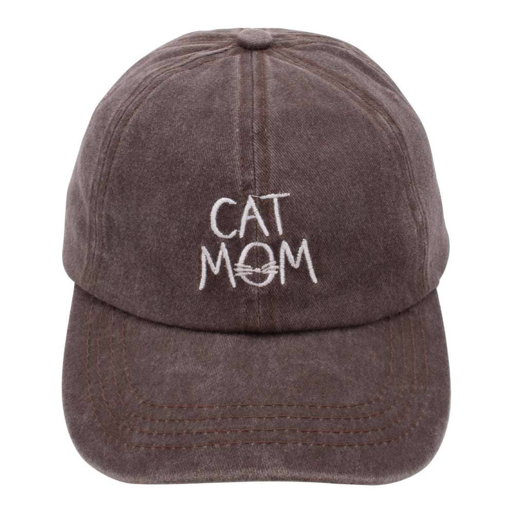 anbfashion - Wholesale Baseball Cap - Women's - CAT MOM CAP HAT 171092