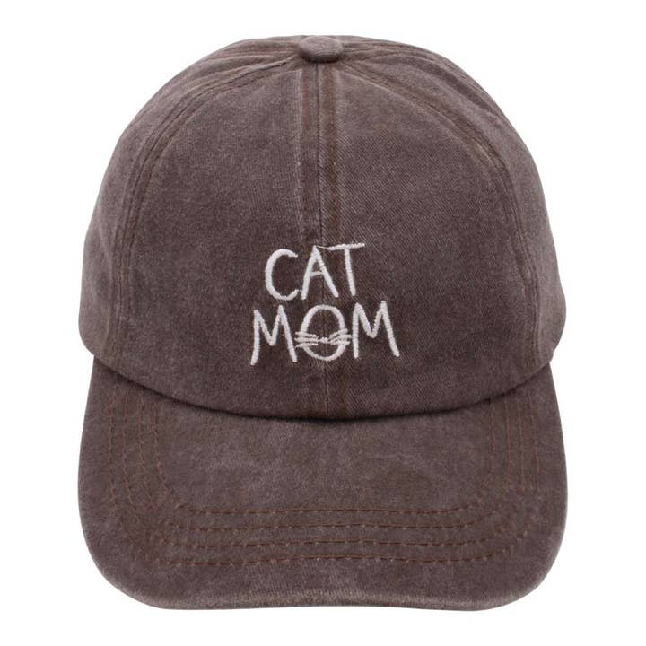anbfashion - Wholesale Baseball Cap - Women's - CAT MOM CAP HAT 171092