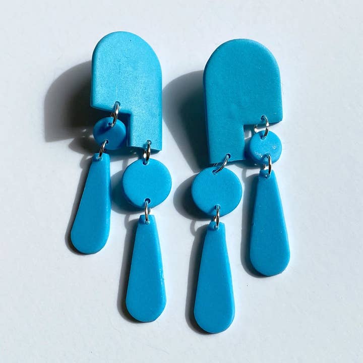 Brincos Argila Polímero Artesanal 4 por atacado de Kismet Designs