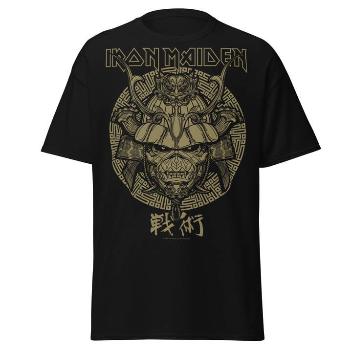Camiseta Iron Maiden Senjutsu com Estampa Jumbo por atacado de Hyper Iconic