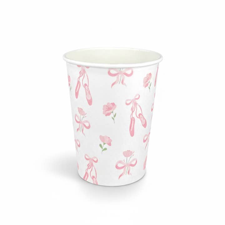 Ballerina Paper Cups 9oz (8 Pack) for wholesale by Cherrysh Party - the new name for Pooka Party