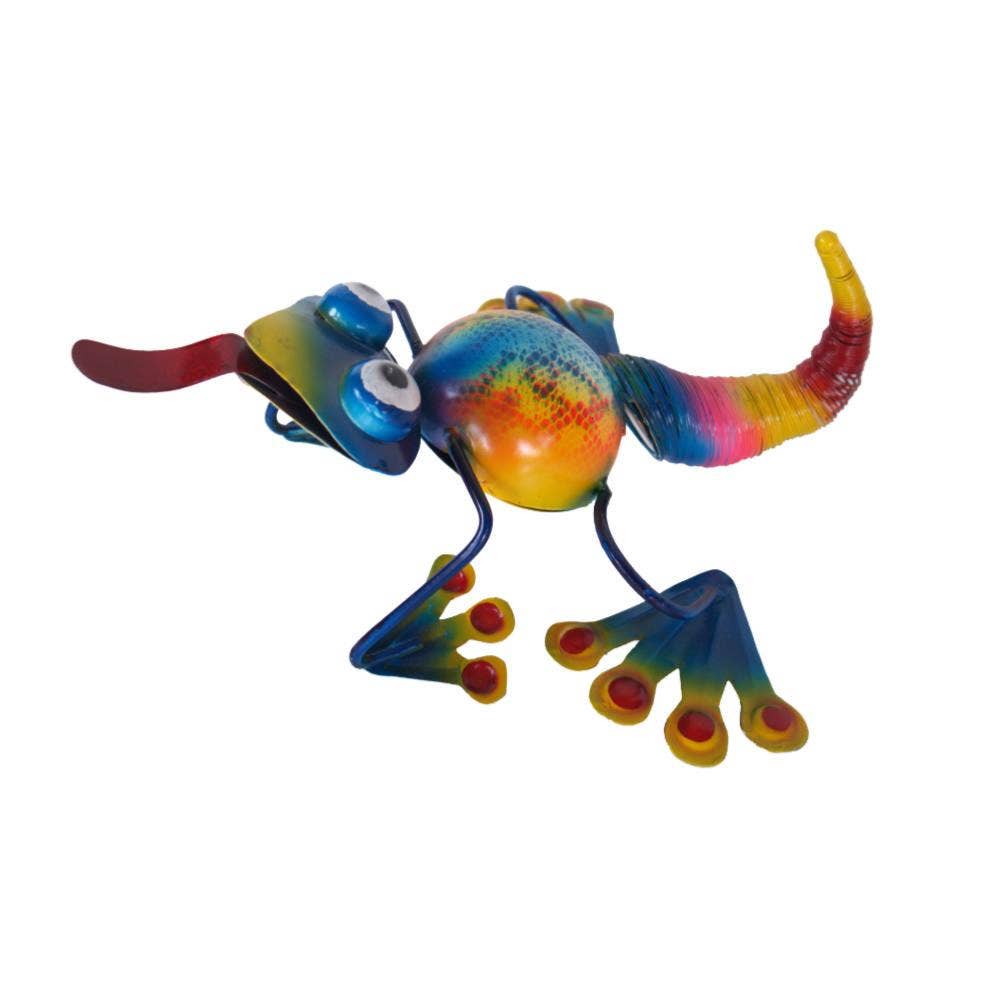 Shared Earth – wholesale Outdoor ornament/decor – Chameleon Metal 22x19x18cm0