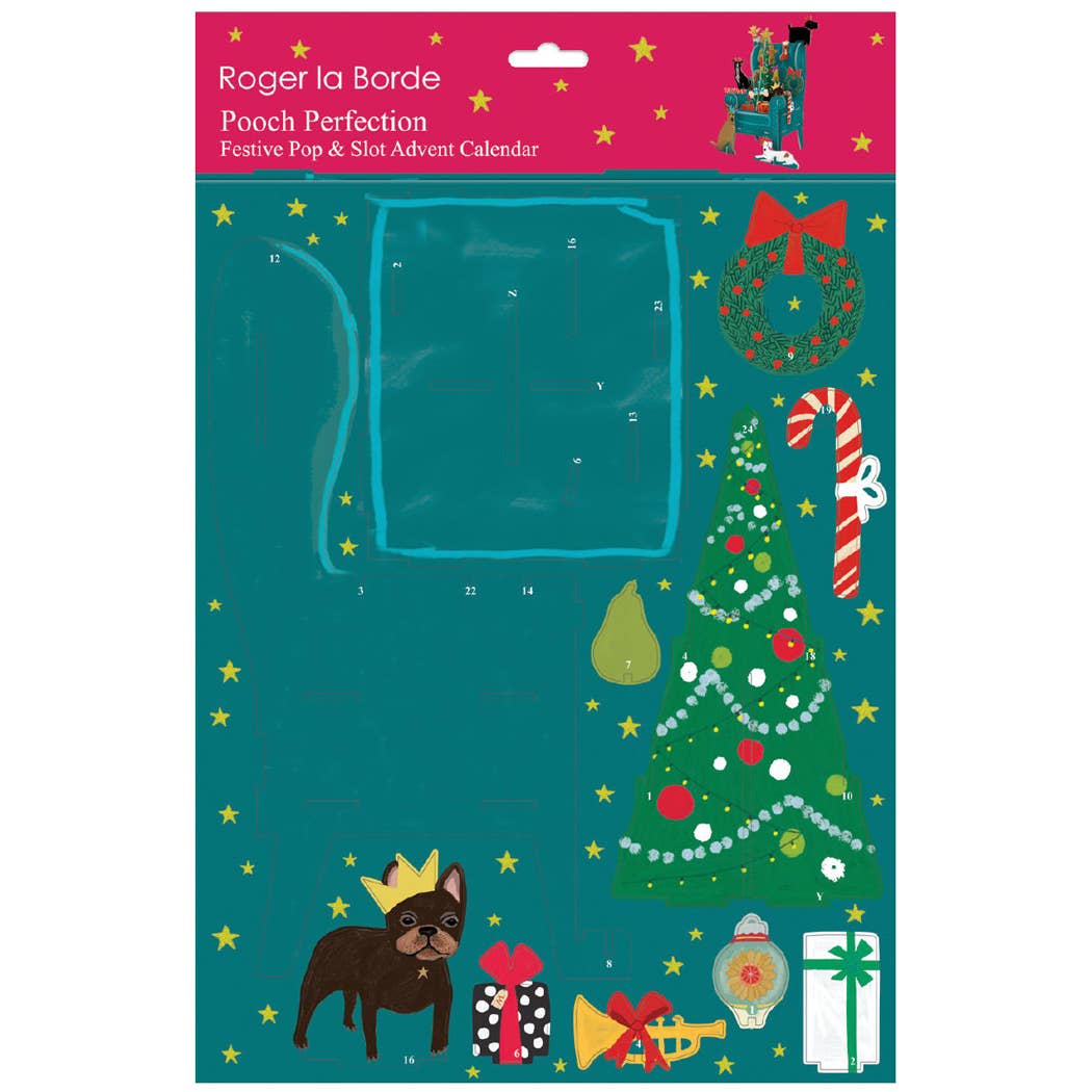Roger La Borde - Wholesale Advent Calendar - Pooch Perfection Large Pop & Slot Advent  - POPAL 6061