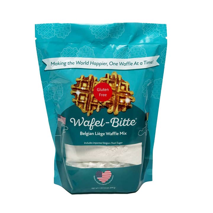 Wafel-Bitte Gluten-Free Belgian Liege waffle mix for wholesale by Wafel-Bitte