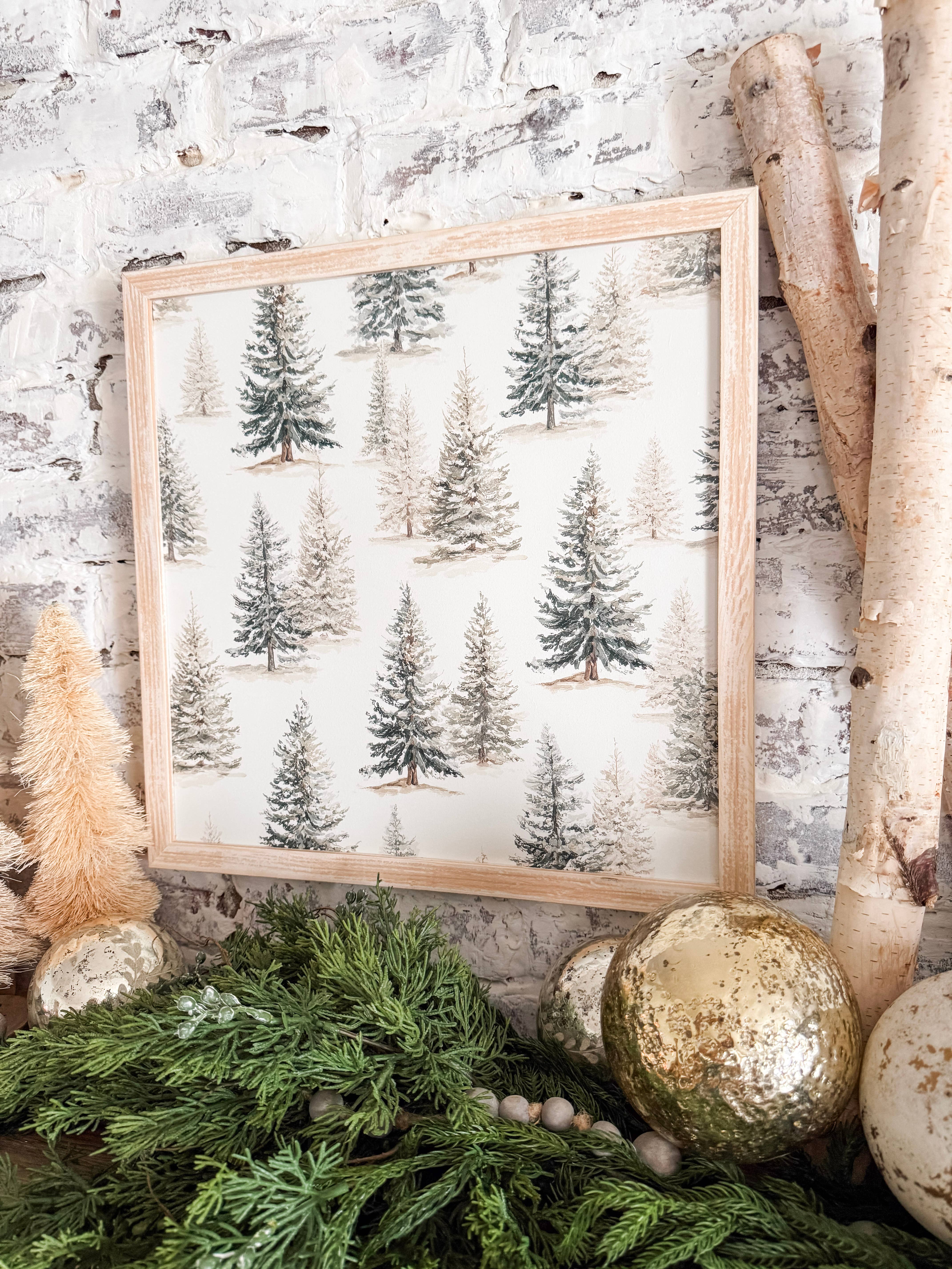 WillowBee Signs & Designs - Wholesale Sign - Colored Evergreen Trees Layering Wood Sign5