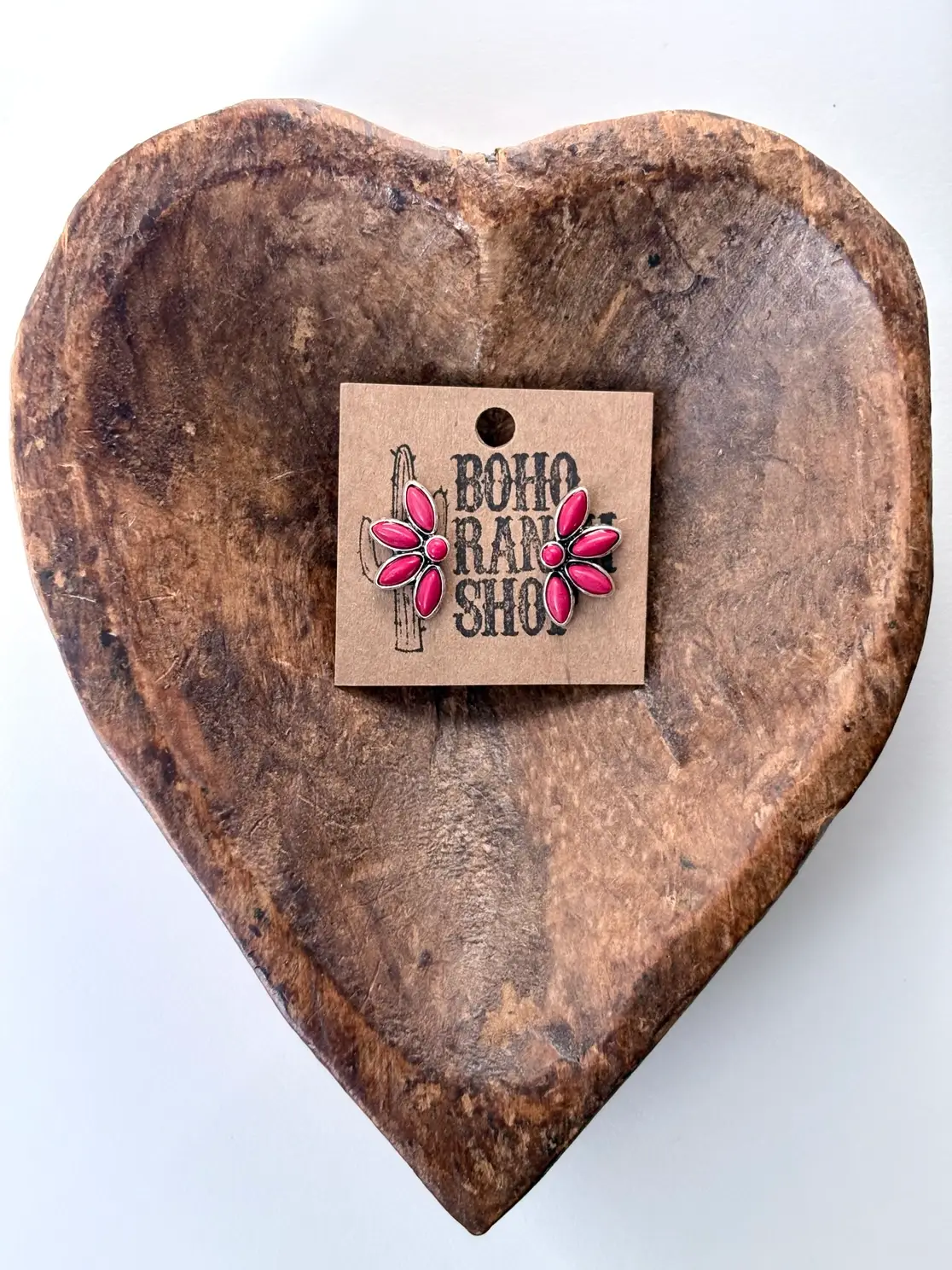 Boho Ranch Shop - Wholesale Stud/Post Earrings - Western Style Stone Stud Earrings4