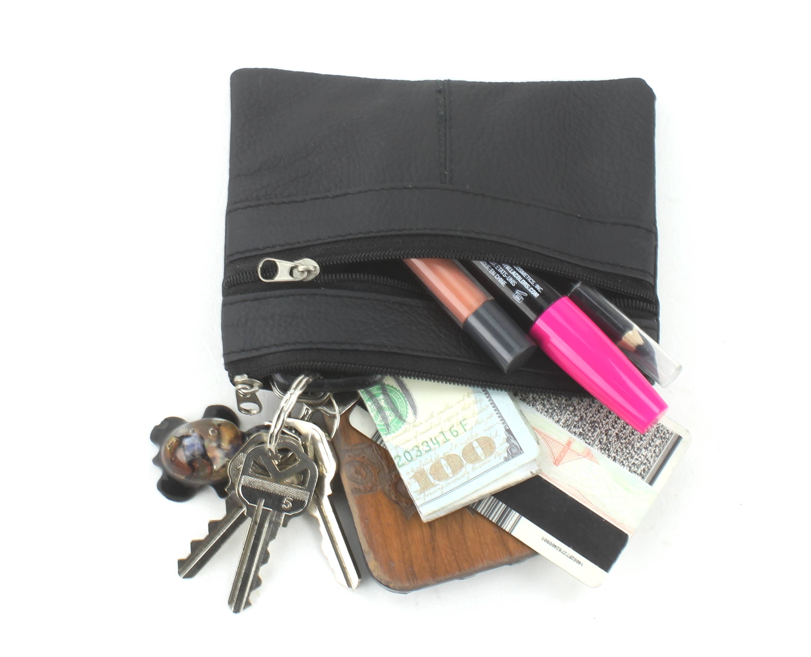 Leather Impressions Inc - Wholesale Coin Purse - Women's - Cowhide Coin Purse 30019