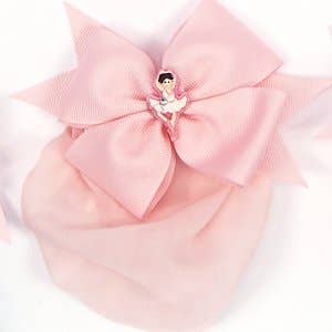 4008 Ballerina Bow with Snood for wholesale by Dasha Designs