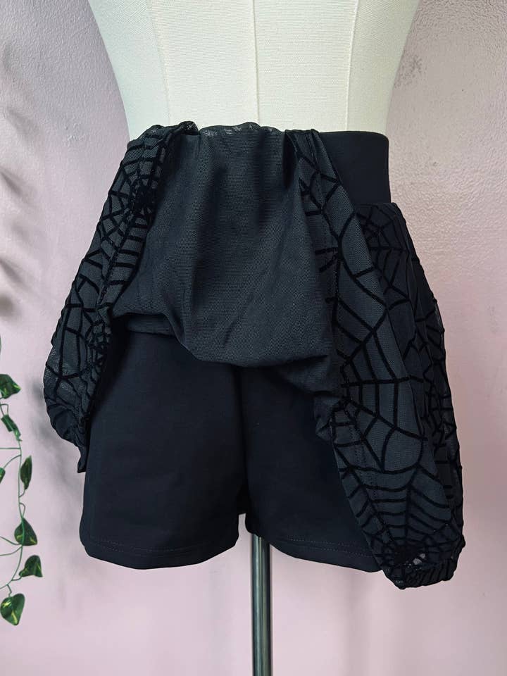 Witchwood Bags - Wholesale Skort - Women's - The Morbid Mini Skort - WEBS - READY TO SHIP7
